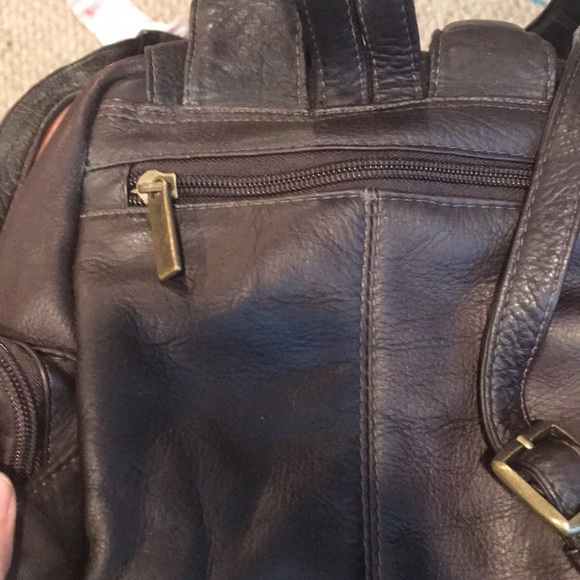 Genuine Leather Backpack - Picture 5 of 17